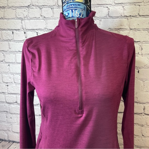 Avia 1/4 Zip Athletic Top  Pink Small - Picture 8 of 10